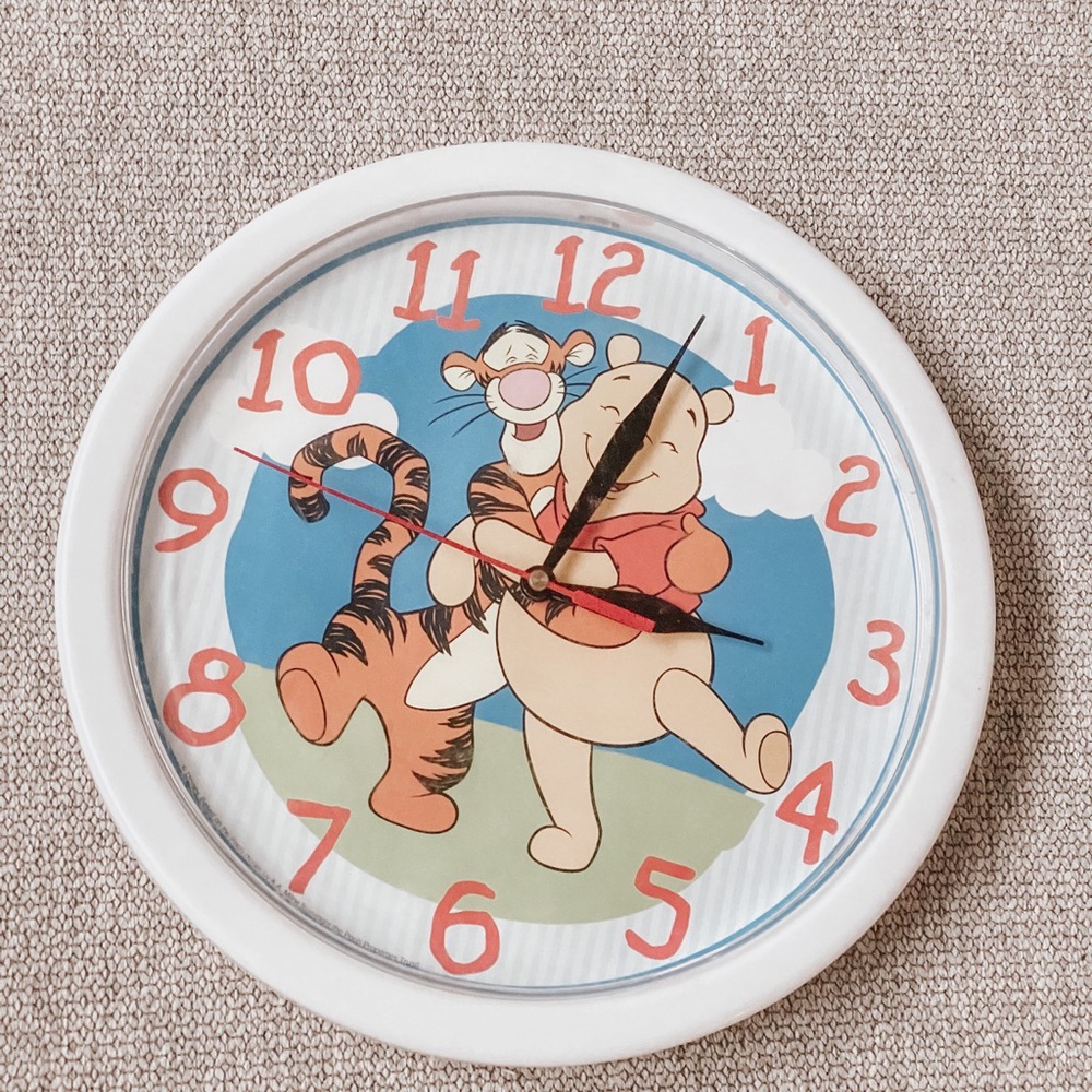 Winnie The Pooh & Tigger Wall Clock